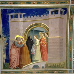Das Treffen am Goldenen Tor, ca. 1305